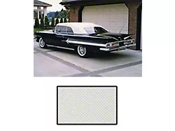 Full Size Chevy Convertible Top, White, Impala, 1959-1960 (Impala Convertible)