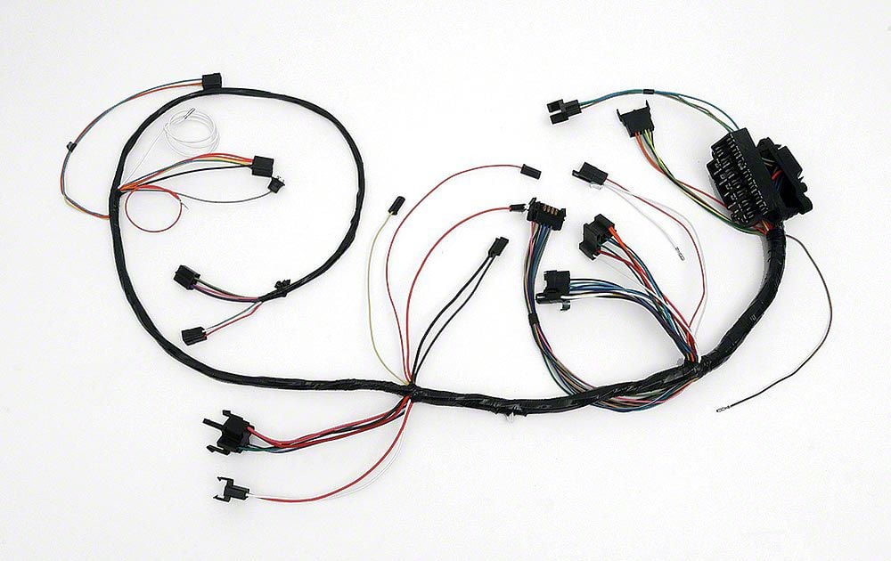 Ecklers Dash Wiring Harness,w/Console Shift A/T & Warn Lights,1967