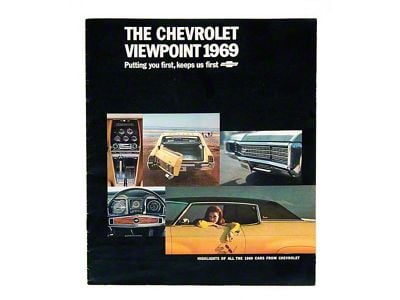 1969 Super Sport Sales Brochure