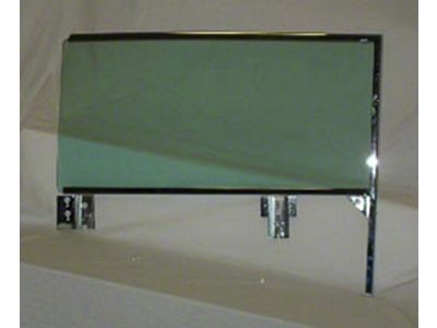 Full Size Chevy Door Glass Assembly, Clear, Left, Convertible, Impala, 1959-1960 (Impala Convertible)