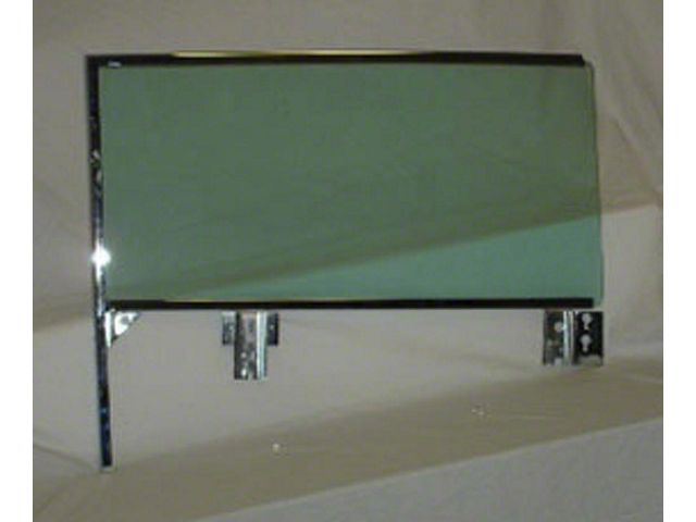 Full Size Chevy Door Glass Assembly, Clear, Right, Impala Convertible, 1959-1960 (Impala Convertible)