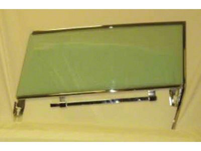 Full Size Chevy Door Glass Assembly, Left, Clear, Impala Convertible,1961-1964 (Impala Convertible)