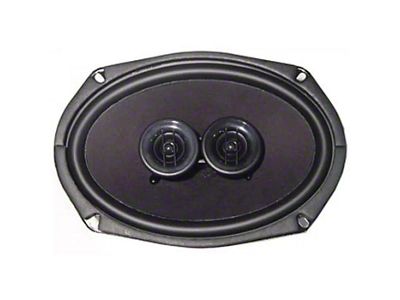 Custom Autosound Dual Coil Dash Speaker, 1958-1976