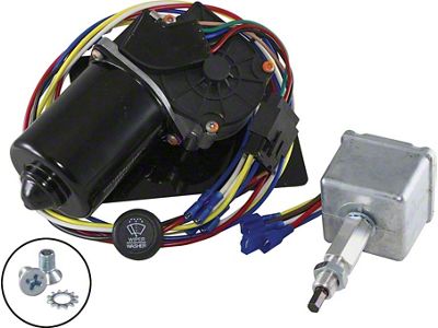 Electric Wiper Motor,Replacement,W/Delay Switch,61-62