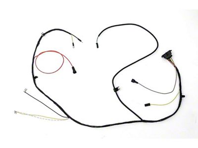 Full Size Chevy Engine Wiring Harness, V8 396ci & 427ci, With Factory Gauges, 1967