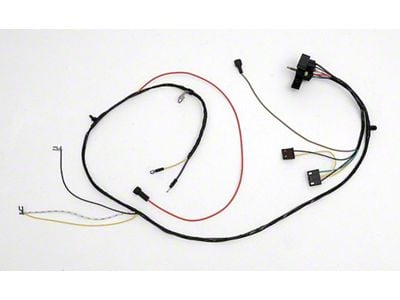 Full Size Chevy Engine Wiring Harness, V8, With Factory Gauges, 1968