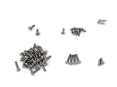 Full Size Chevy Exterior Trim Screw Set, Impala, 1961