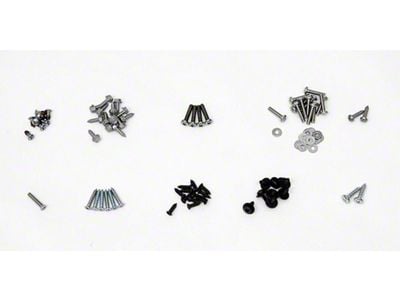 Full Size Chevy Exterior Trim Screw Set, Impala, 1970