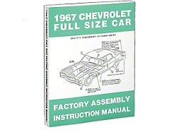 1967 Chevy Passenger Car Factory Assembly Manual