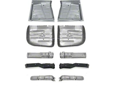 Full Size Chevy Floor Pan & Brace Sheet Metal Kit, 1961-1964