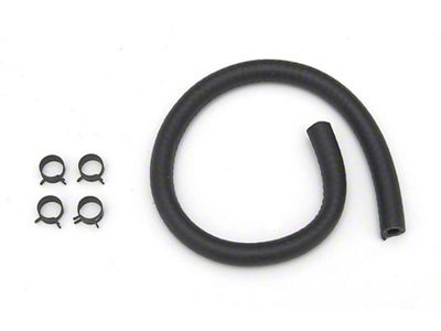 Full Size Chevy Fuel Line Hose Kit, With Clamps, 5/16, 1958-1964