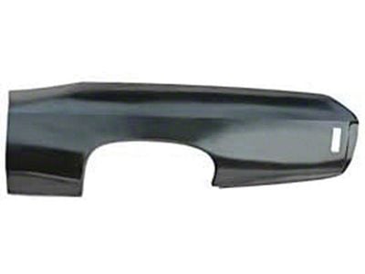 Full Size Chevy Full Rear Quarter Panel Skin, Left, 2-Door Hardtop, Impala, 1969-1970