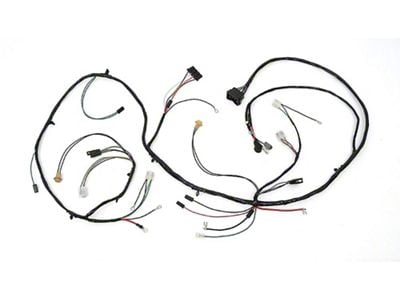 Full Size Chevy Headlight & Alternator Wiring Harness, 6-Cylinder, 1969