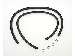 Full Size Chevy Heater Hose Kit, Original Style Ribbed Hose, 1959-1964