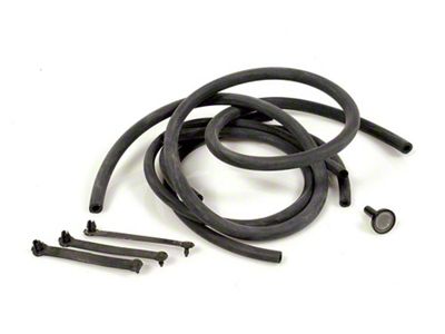 Full Size Chevy Impala Washer Hose Kit,Windshield,1971-1972 (Impala Convertible)