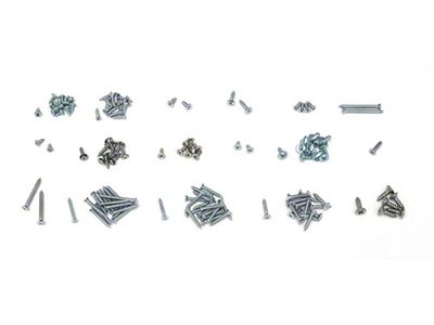 Interior Trim Screw Set,4Dr Hardtop,Impala,1959 (Impala Coupe, Four-Door)