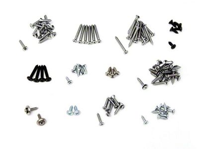 Full Size Chevy Interior Trim Screw Set, 4-Door, Impala, 1970 (Impala Coupe, Four-Door)