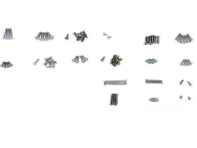 Full Size Chevy Interior Trim Screw Set, Convertible, 1958 (Impala Convertible)