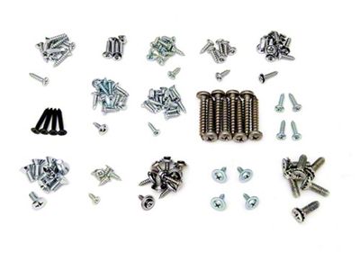 Full Size Chevy Interior Trim Screw Set, Convertible, Impala, 1968 (Impala Convertible)