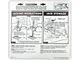 Full Size Chevy Jack Stowage & Jacking Instructions Sheet, Convertible, 1962 (Impala Convertible)