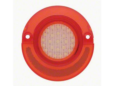 Full Size Chevy LED Back-Up Light Lens, Clear, 1964