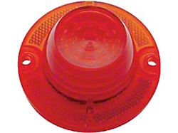 Full Size Chevy LED Taillight Lens, Red, 1962