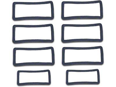 Full Size Chevy Lens Gasket Set, Taillight & Parking Light,Impala, 1970