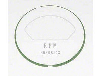 Full Size Chevy Lens, Tachometer Face, 1963-1964