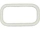 Full Size Chevy License Plate Light Lens Gasket, 1966-1972