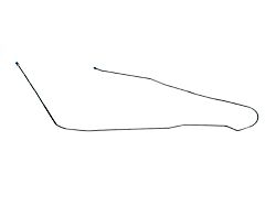 Full Size Chevy Long Brake Line, Front To Rear, 1958-1960