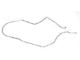 Full Size Chevy Long Frame Brake Line, Stainless Steel, 1965