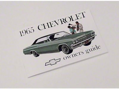 1965 Chevy Car Owners Manual