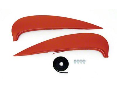 Full Size Chevy Quarter Panel Fender Skirts, 1961