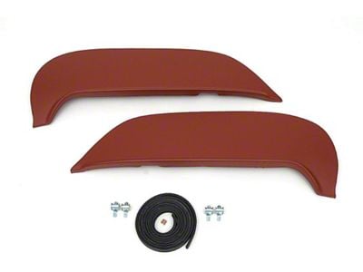 Full Size Chevy Quarter Panel Fender Skirts, 1962