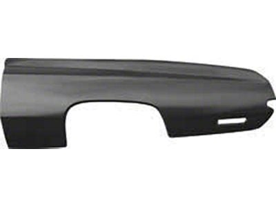 Full Size Chevy Quarter Panel Skin, 2-Door, Left, 1974-1976