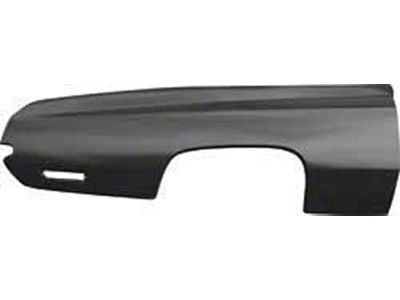 Full Size Chevy Quarter Panel Skin, 2-Door, Right, 1974-1976