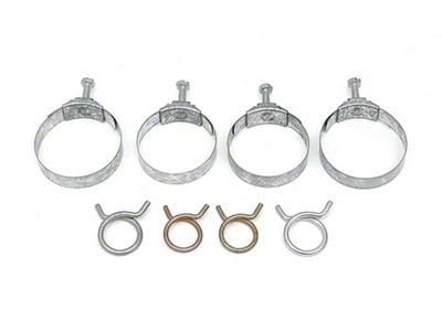 Full Size Chevy Radiator & Heater Hose Clamp Set, 1963-1966