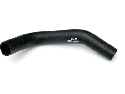 Full Size Chevy Radiator Hose, Lower, 327 & 350ci, With AirConditioning, With GM Markings, 1966-1968