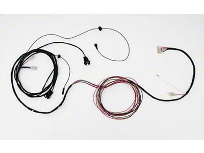 Full Size Chevy Rear Body & Taillight Wiring Harness, 4-Door Sedan, Impala, 1963