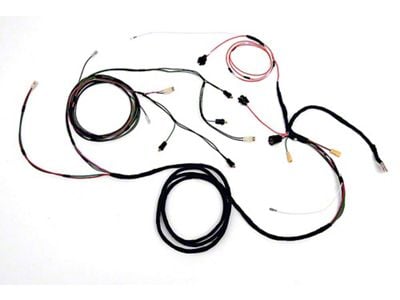 Full Size Chevy Rear Body & Taillight Wiring Harness, Convertible, Impala, 1958 (Impala Convertible)