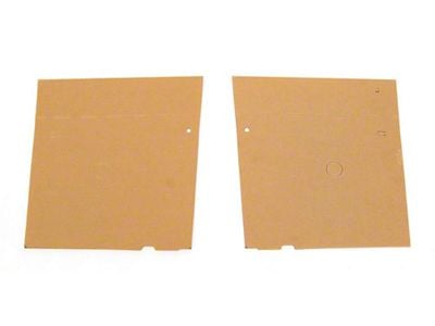 Full Size Chevy Rear Quarter Panel Boards, Convertible, 1959-1960 (Impala Convertible)