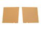 Full Size Chevy Rear Quarter Panel Boards, Convertible, 1959-1960 (Impala Convertible)