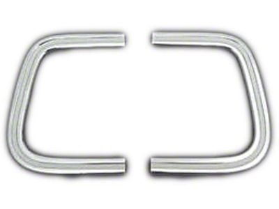 Full Size Chevy Rear Quarter Panel Cove Horseshoe Moldings,Impala, 1964