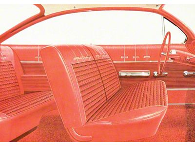 Full Size Chevy Seat Cover Set, 2-Door Hardtop, Bel Air, 1962