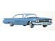 Full Size Chevy Seat Cover Set, 2-Door Sedan, Bel Air, 1960