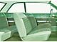 Full Size Chevy Seat Cover Set, 2-Door Sedan, Bel Air, 1962