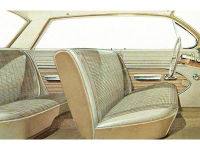 Full Size Chevy Seat Cover Set, 4-Door Hardtop, Bel Air, 1961