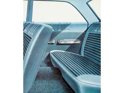 Full Size Chevy Seat Cover Set, 4-Door Sedan, Bel Air, 1962