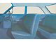 Full Size Chevy Seat Cover Set, 4-Door Sedan, Bel Air, 1963