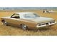 Full Size Chevy Seat Cover Set, Bench Cloth, 2-Door Hardtop, Impala, 1972 (Impala Sports Coupe, Two-Door)